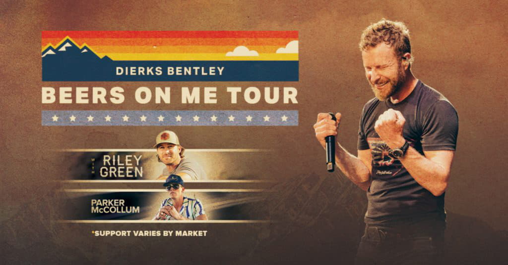 Riley Green's Shirtless Instagram Post Prompts Hilarious Response From Tour  Mates Dierks Bentley and Parker McCollum - Country Now